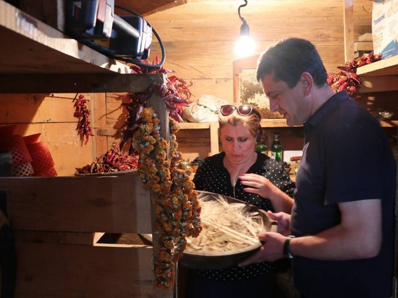 სამხარეო რწმუნებული არჩილ ჯაფარიძე ხათუნა ღურჭუმალიძის საქმიანობას ადგილზე...